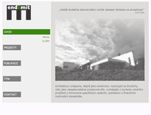 Tablet Screenshot of endemit.cz